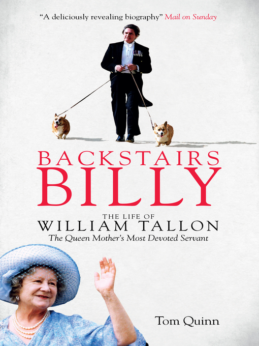 Title details for Backstairs Billy by Tom Quinn - Available